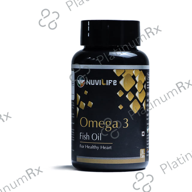 Nuvilife Omega 3 Fish Oil 550mg Capsule 60s