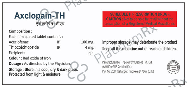 Axclopain-TH Tablet