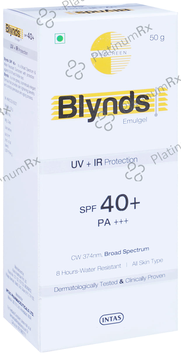 Blynds SPF 40+ Emulgel 50gm
