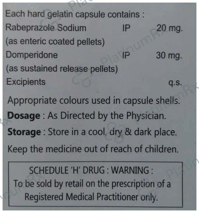Penrab DSR 30/20mg Capsule 10s