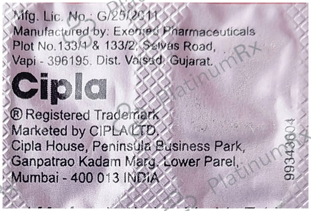 Sitacip GM 50mg/1mg/1000mg Tablet 10S