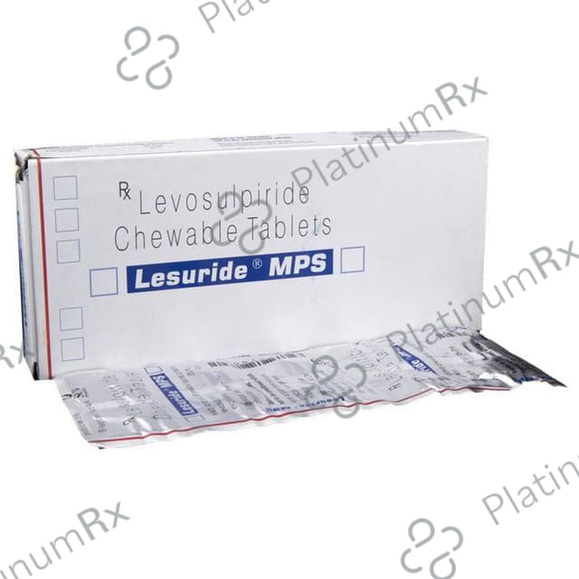 Lesuride MPS 25mg Chewable Tablet 10s
