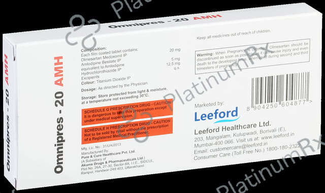 Omnipres 20 AMH Tablet