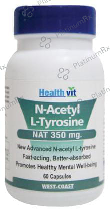 HealthVit N- Acetyl & L -Tyrosine 350mg Capsule