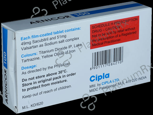 Arnicor 100mg Tablet 10s