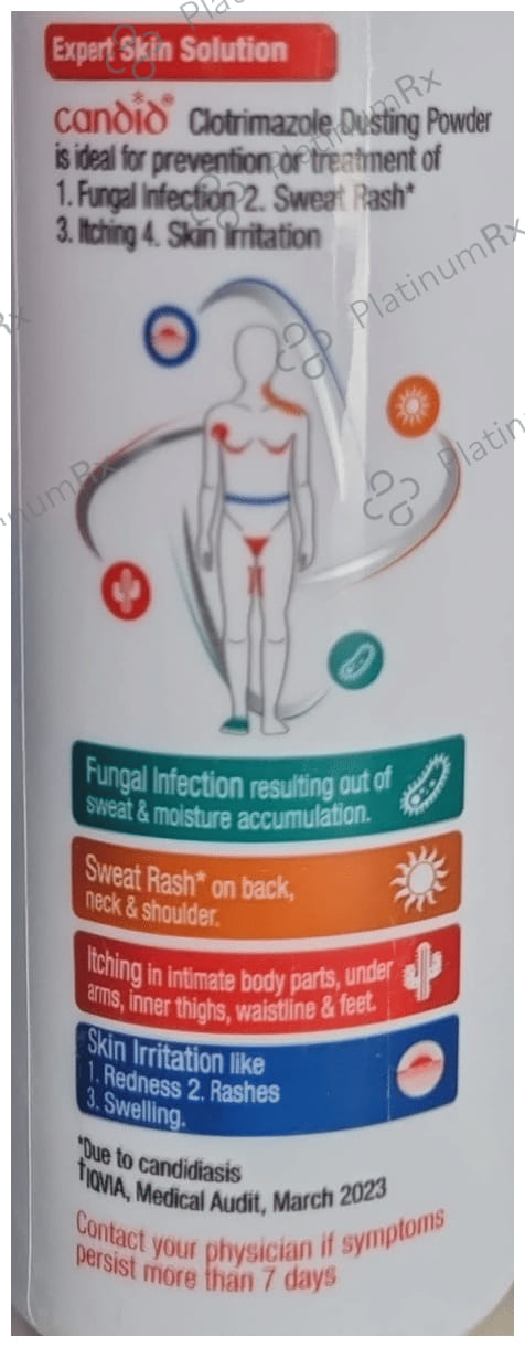 Candid 1% Dusting Powder 60gm