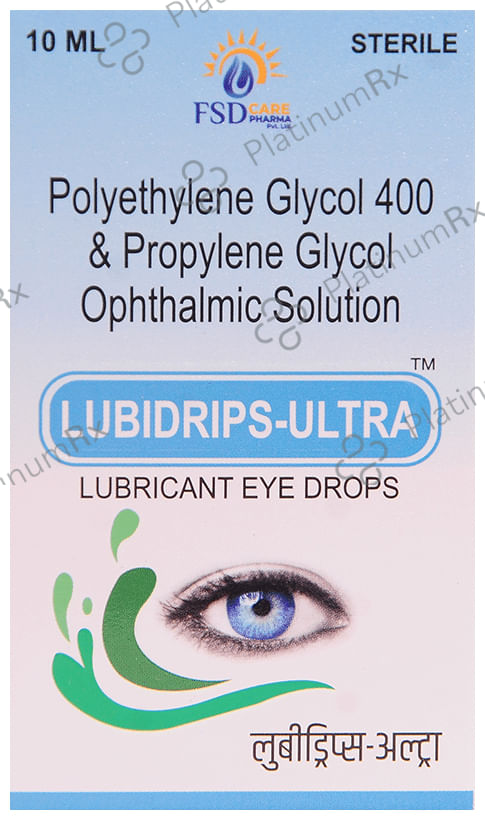 Lubidrips Ultra Lubricant Eye Drop 10ml