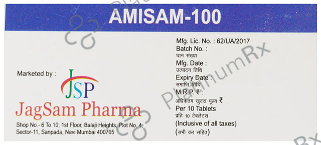 Acesam 100/325/15mg Tablet 10s