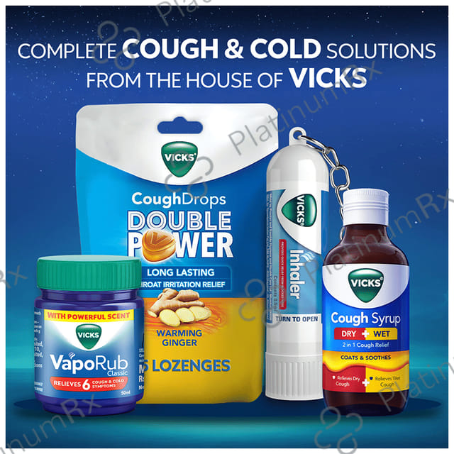 Vicks Non Medicated Portable Nasal Inhaler 1s