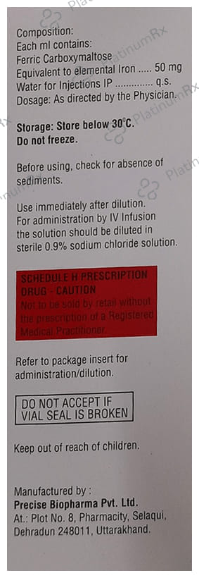 Diron 1K 1000mg Injection 20ml