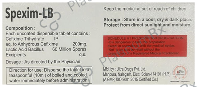 Spexim-LB Tablet DT