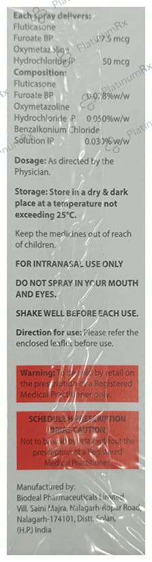 Flutiflo Ox Nasal Spray 7gm