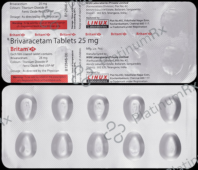 Britam 25mg Tablet 10s