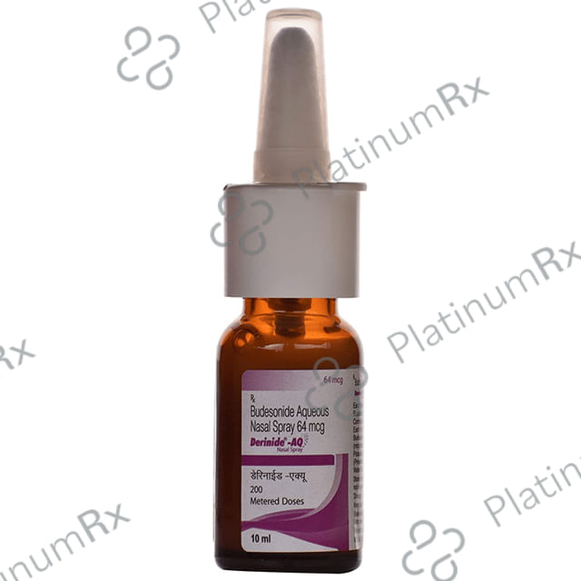 Derinide AQ 64mcg Nasal Spray 10ml