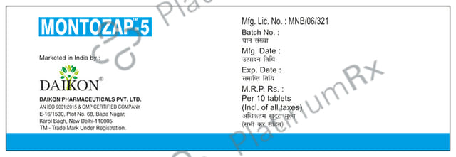 Montozap 5 Tablet