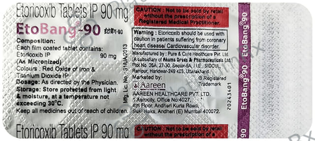 Etobang 90mg Tablet 10s