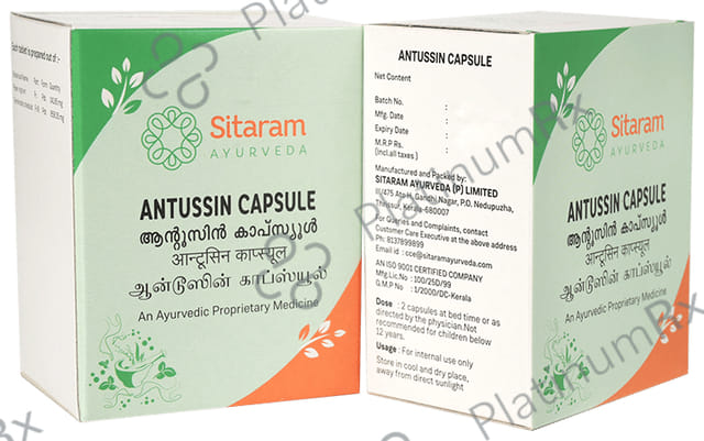 Sitaram Ayurveda Antussin Capsule