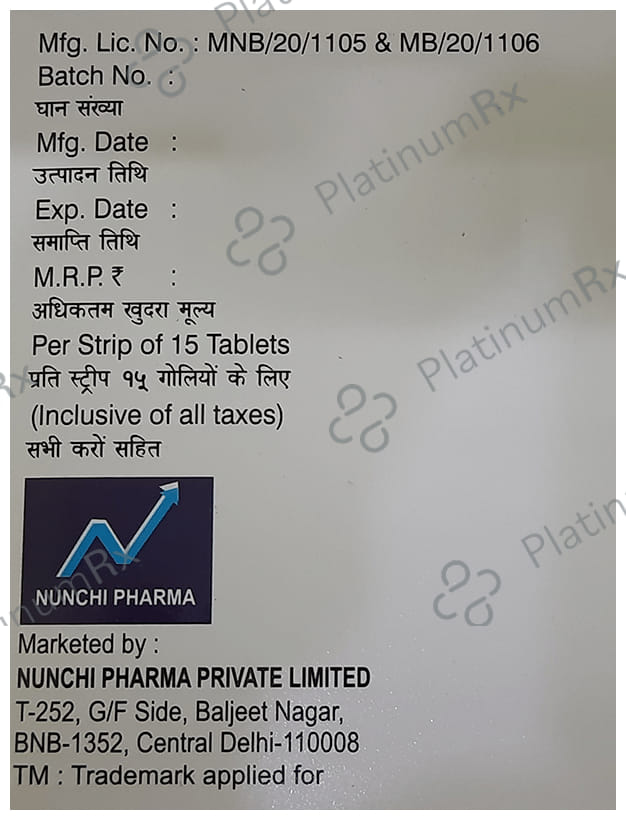 Nunchiglim-M 2 Tablet PR