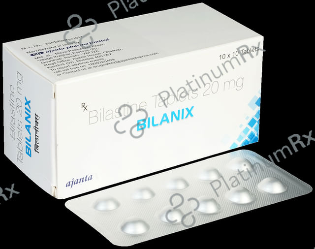 Bilanix 20mg Tablet 10s