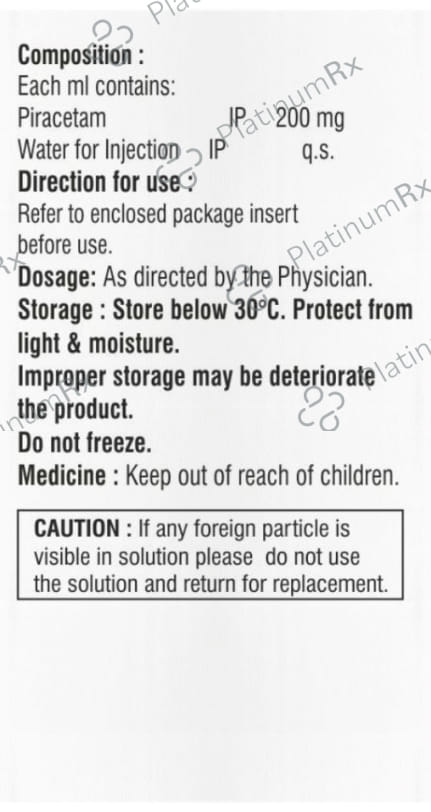 Mexpitam 200mg Injection 15ml
