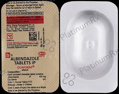 Olworm 400mg Tablet