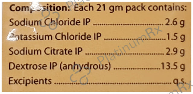 Prolyte ORS for Restoring Body Fluids & Electrolytes Orange Flavour Powder Refreshing 21gm