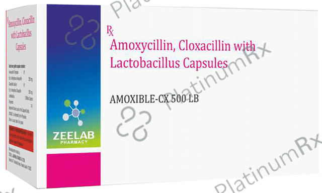 Amoxible CX 500 LB Capsule