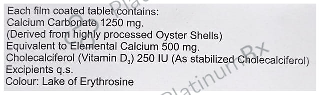 Troycal 500mg Tablet 15s