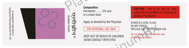 Elithrin Scabies Cream 40gm