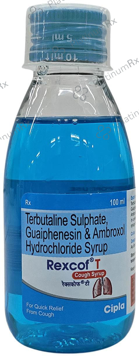 Rexcof T 15/50/1.5mg Syrup 100ml