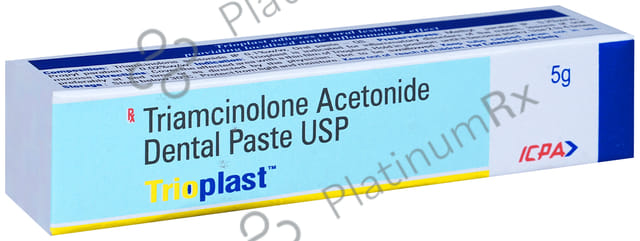 Trioplast 0.1% Dental Paste 5gm