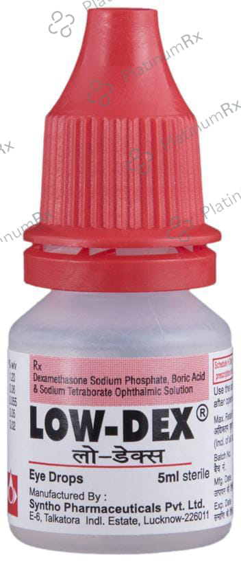 Low-Dex Eye Drops