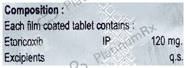 Etorixob 120mg Tablet 10s