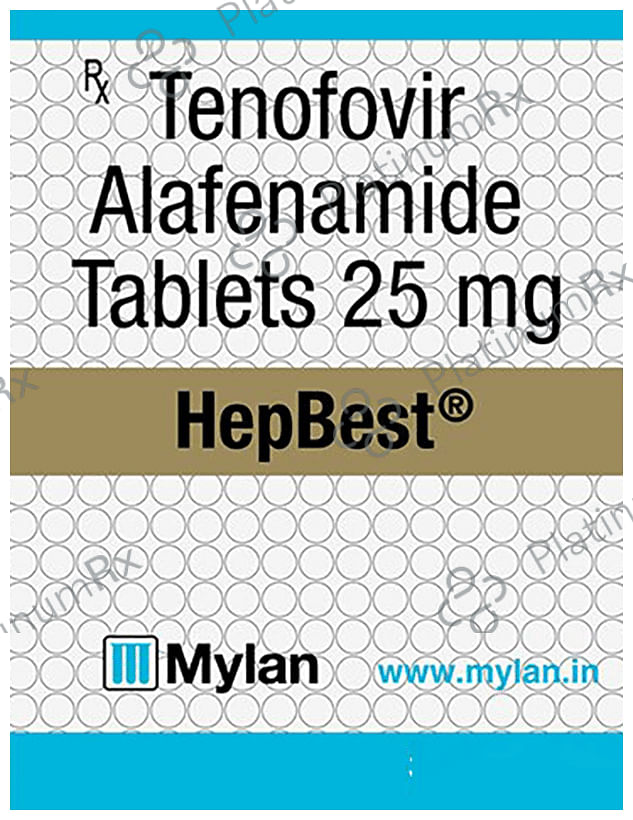 Hepbest 25mg Tablet 30s