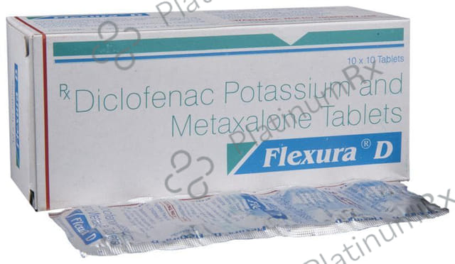 Flexura D 50/400mg Tablet 10s