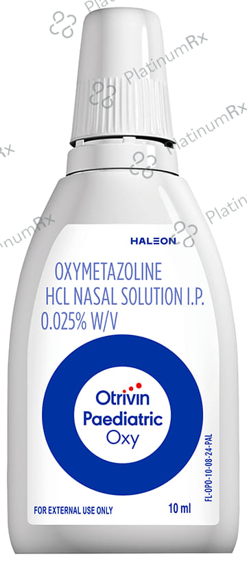 Otrivin 0.025% Paediatric Nasal Drop 10ml