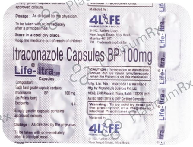 Life Itra 100mg Capsule 10s