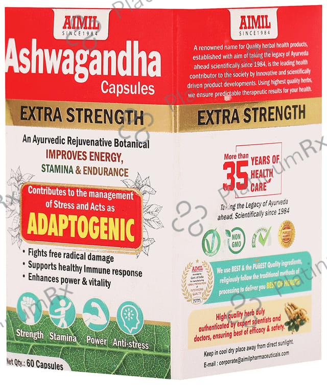 Aimil Ashwagandha Capsule 60s