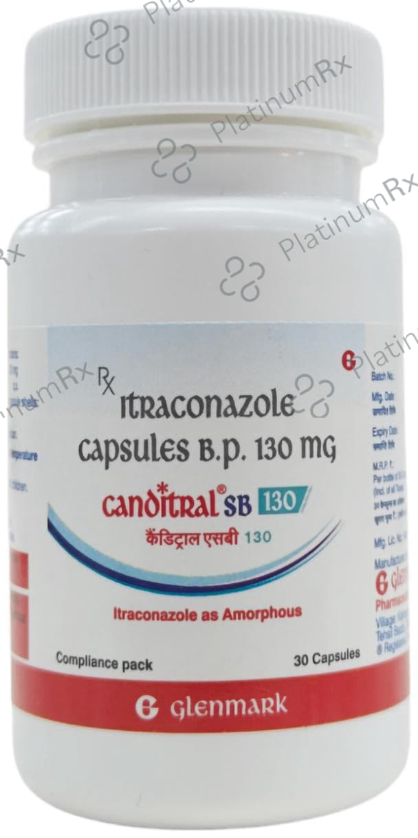 Canditral SB 130mg Capsule 30s