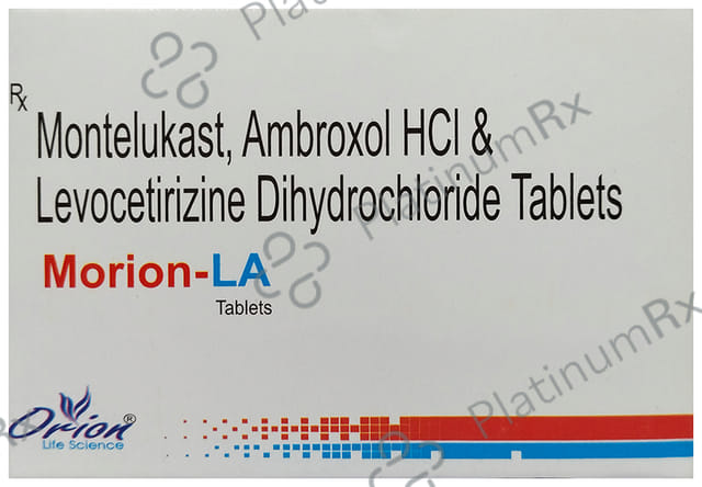 Morion LA 75/5/10mg Tablet SR 10s