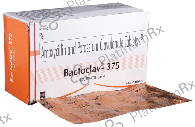 Bactoclav 375mg Tablet 10s