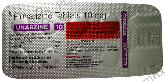 Unarzine 10 Tablet
