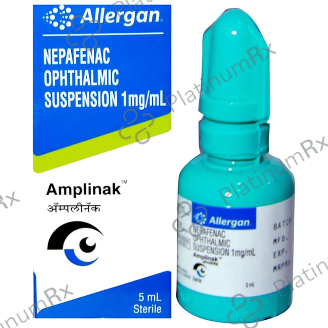 Amplinak 0.1% Ophthalmic Suspension 5ml