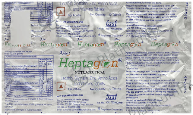 New Heptagon Tablet 10s