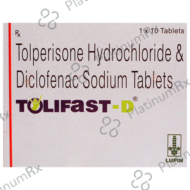 Tolifast D 10/150mg Tablet 10s