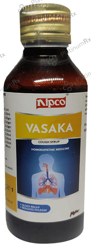 Nipco Vasaka Cough Syrup 100 ml
