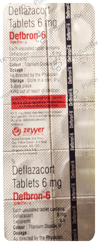 Defbron 6mg Tablet 10s