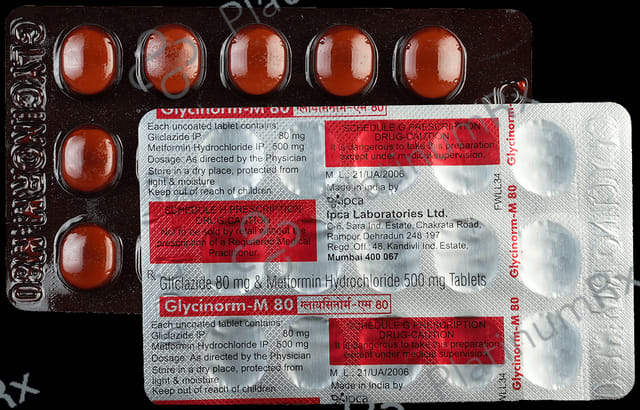Glycinorm M 80/500mg Tablet 15s
