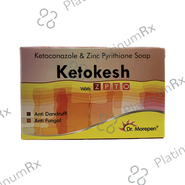 Dr. Morepen Ketokesh with Zpto Soap 75gm