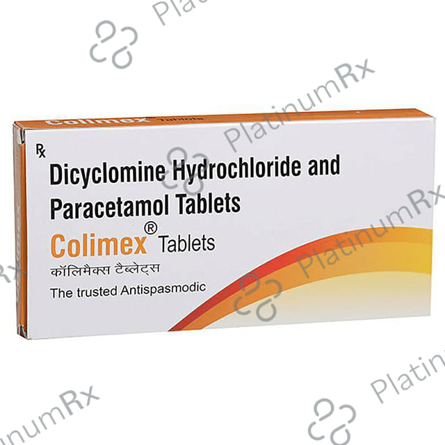 Colimex 20/500mg Tablet 10s